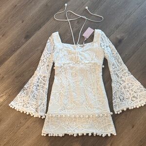 Alexis Ivory Lace Dress